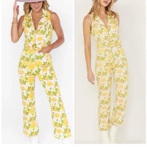 Show Me Your MuMu Floral Jumpsuit- NWT size XS